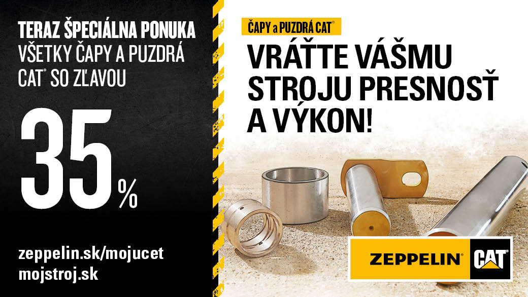 Vráťte vášmu stroju presnosť a výkon. Čapy a puzdrá Cat.