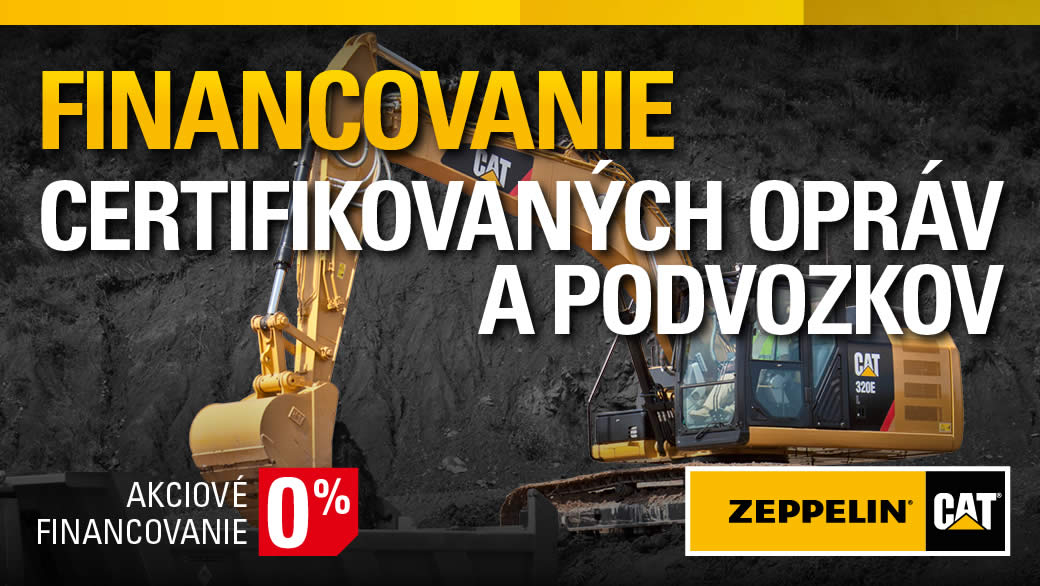 Financovanie certifikovaných opráv a podvozkov s 0% úrokom - akcia predĺžená do konca októbra. 