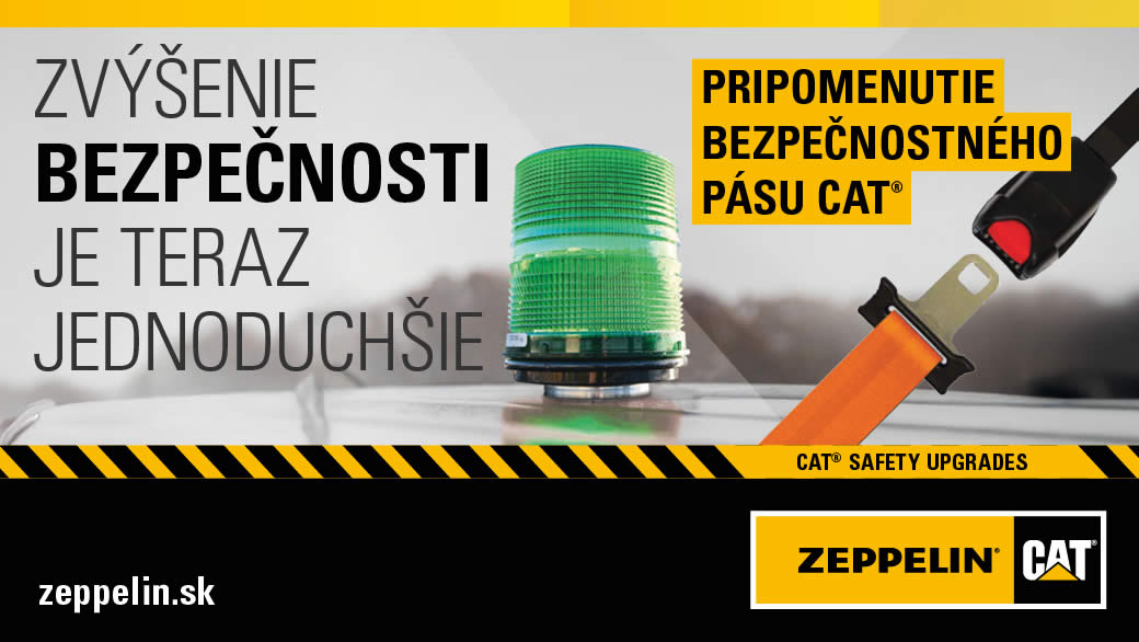 Zapnite si pás Cat®.