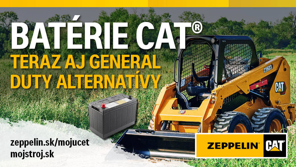 Batérie Cat - aktuálna ponuka. Teraz aj General Duty alternatívy.