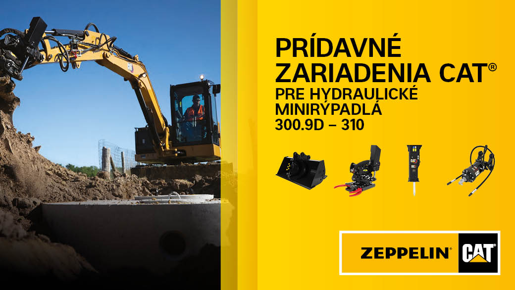 Príslušentvo pre minirýpadlá