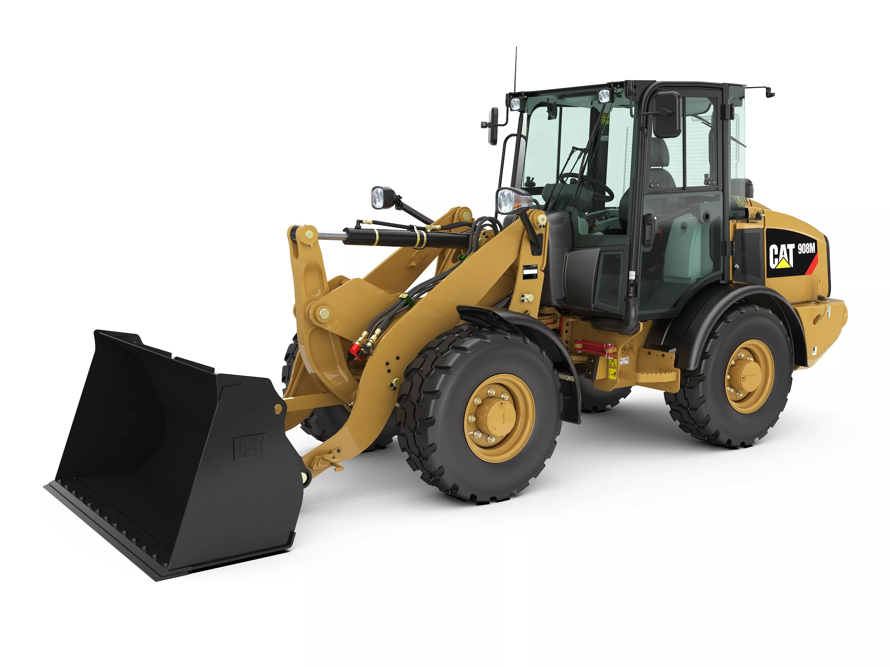 Čelný lopatový nakladač Caterpillar 908M