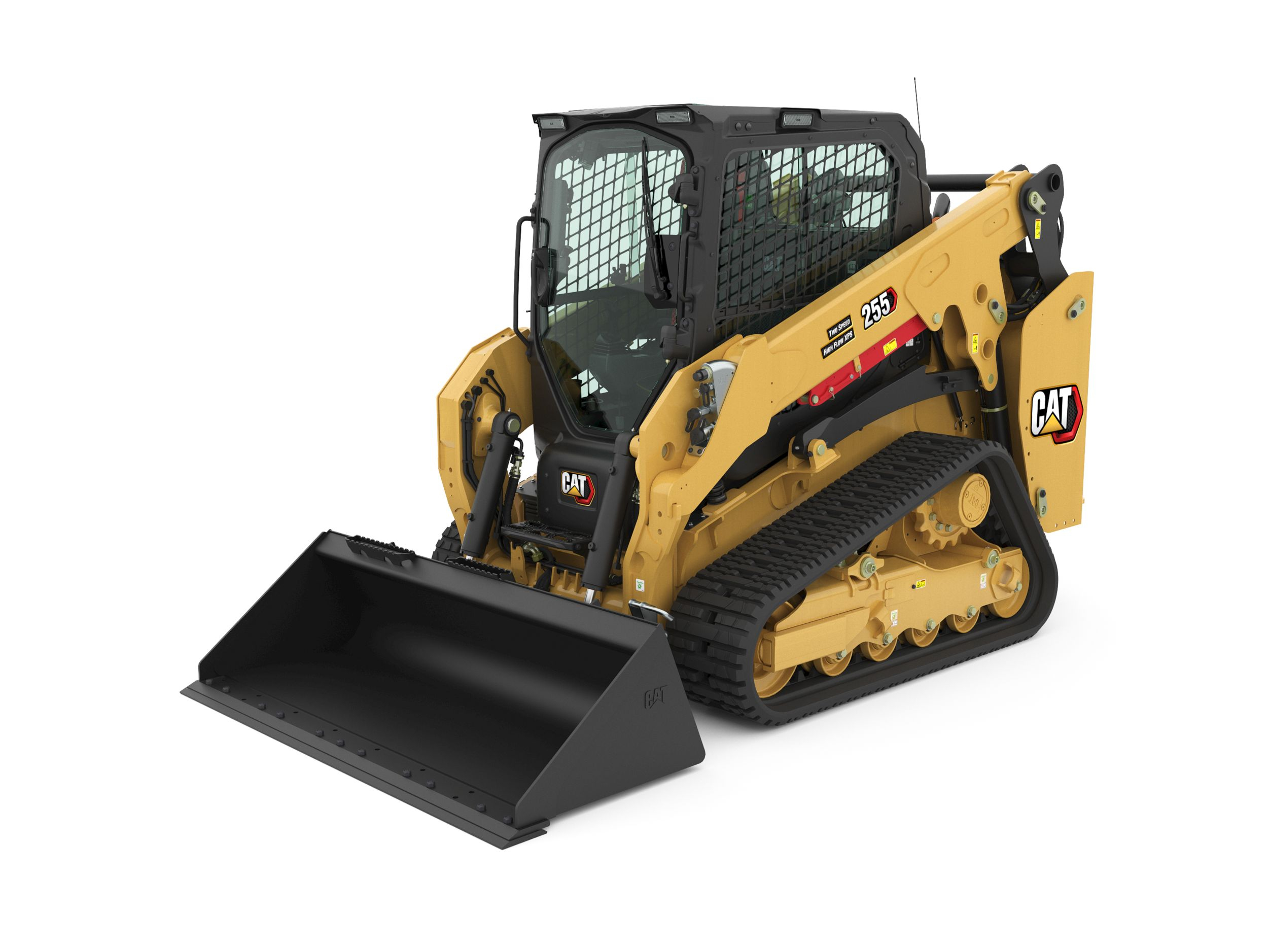 Kompaktný pásový nakladač CAT® 255