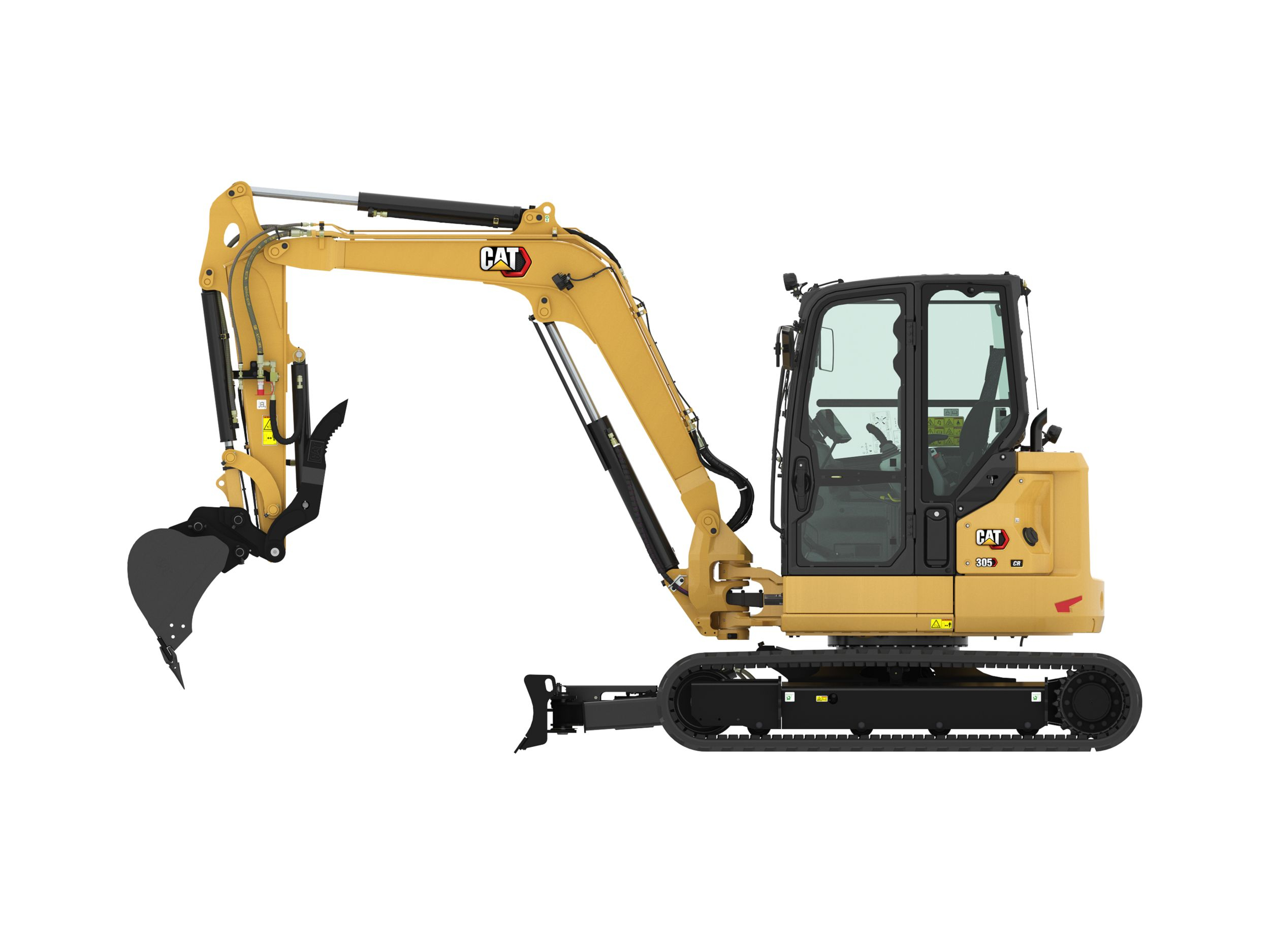 Pásové rýpadlo CAT® 305 CR - 02
