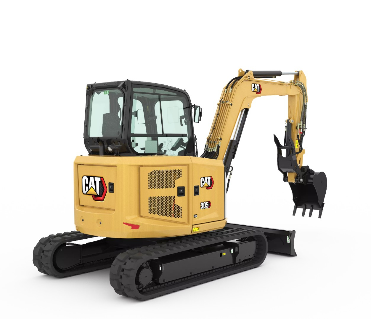 Pásové rýpadlo CAT® 305 CR SB - Minirýpadlá 002