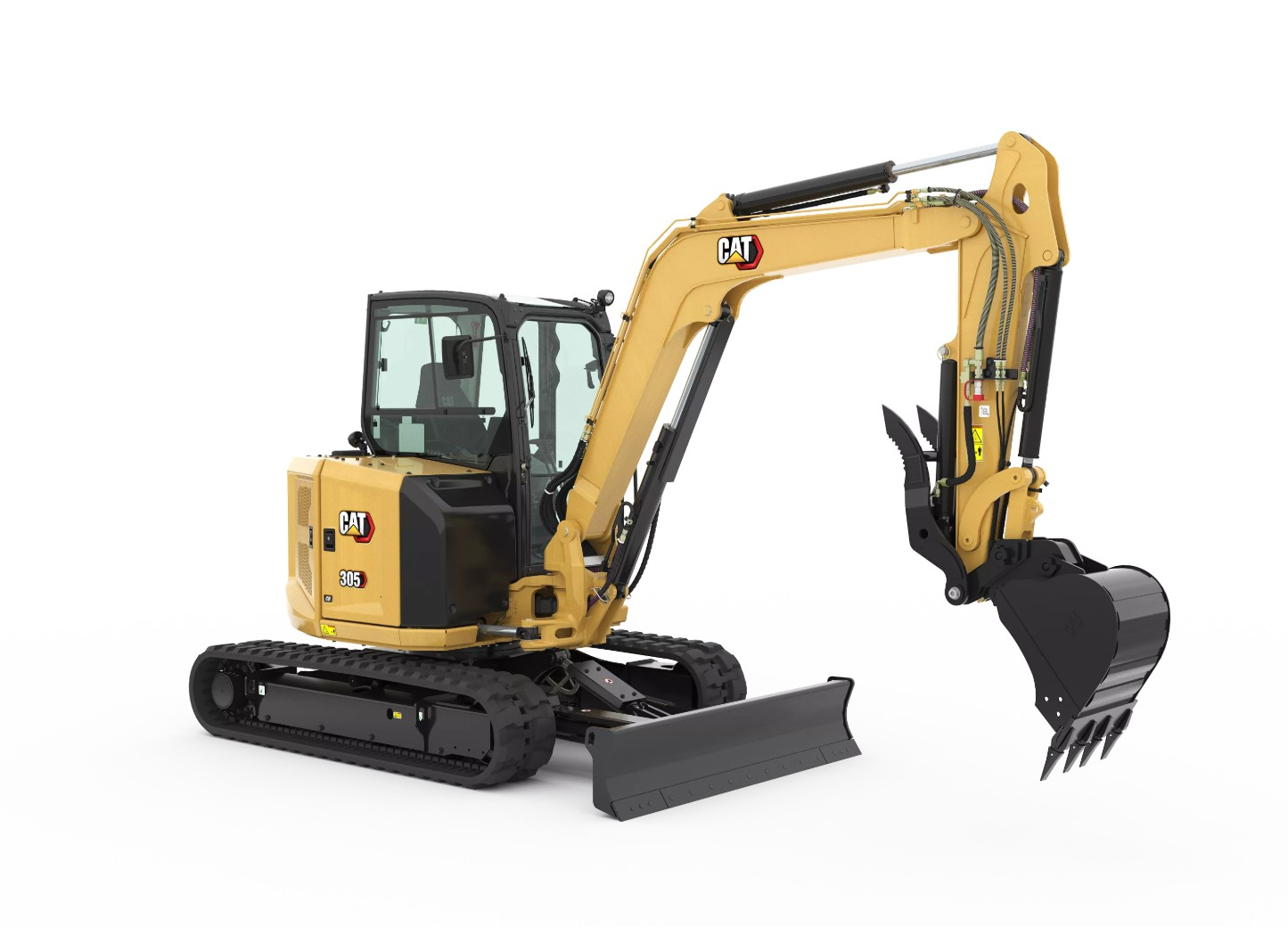 Pásové rýpadlo CAT® 305 CR SB - Minirýpadlá 003
