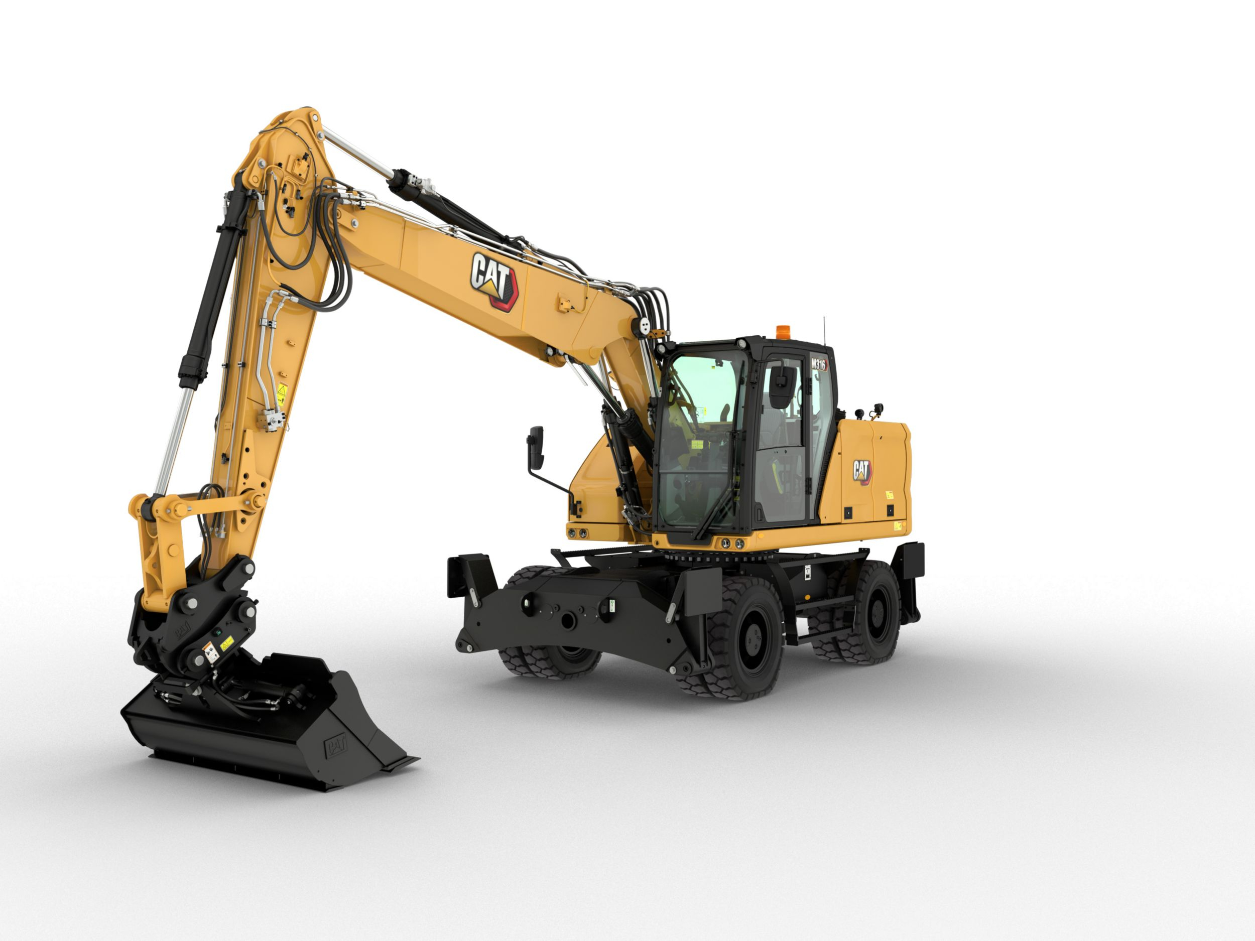 Kolesové rýpadlo CAT® M316