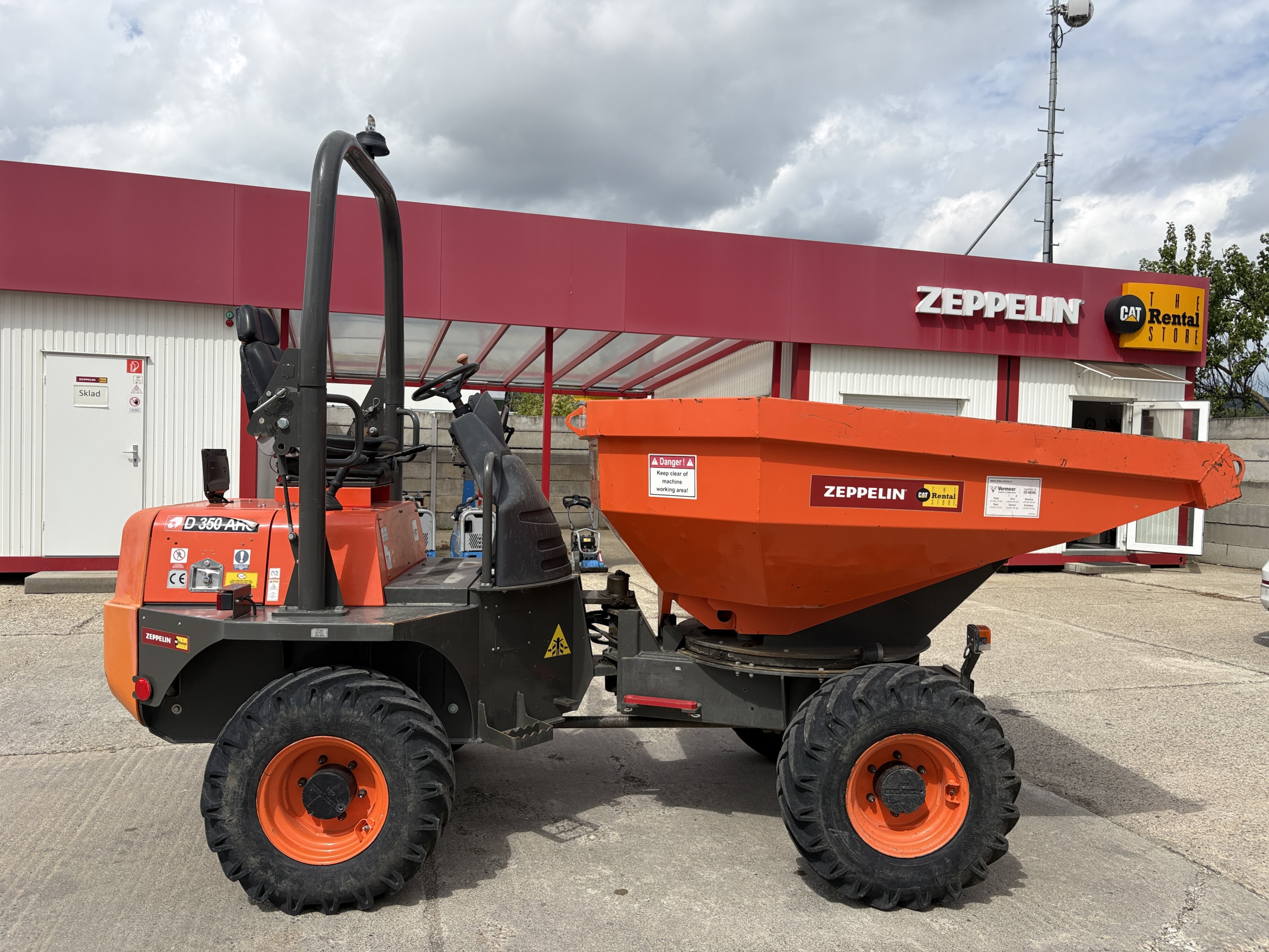 Minidumper AUSA D 350 AHG - použitý stroj 1