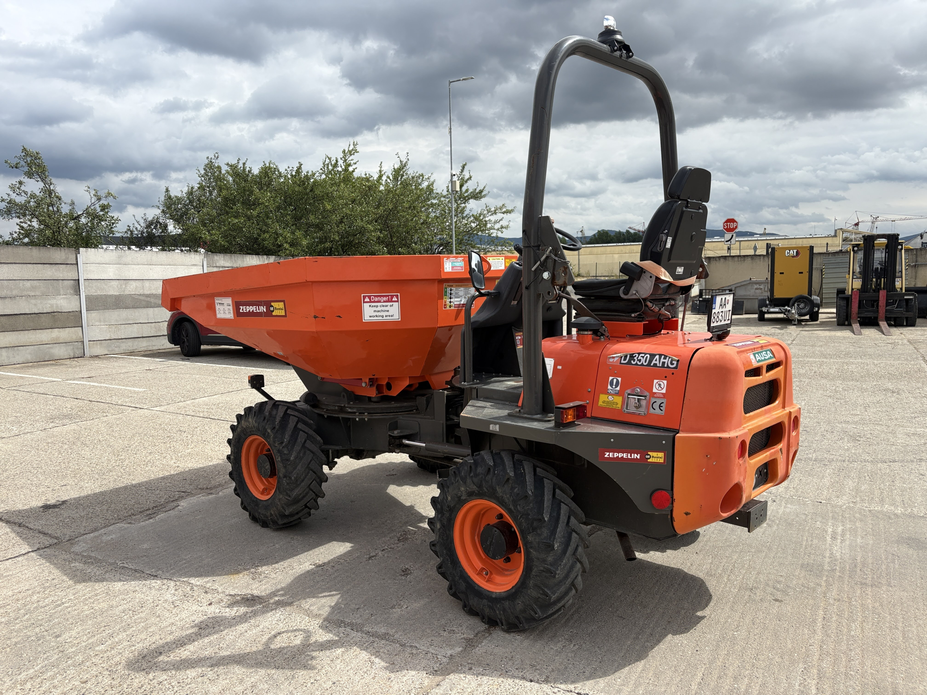 Minidumper AUSA D 350 AHG - použitý stroj 3