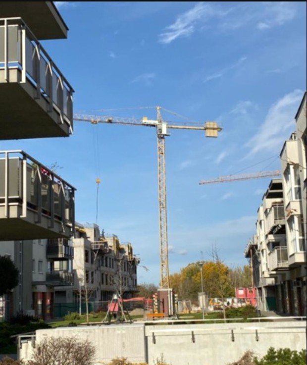 Potain E10 14C- Stavebný vežový žeriav 1