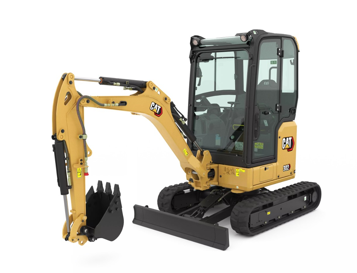 Pásové rýpadlo CAT® 302 CR